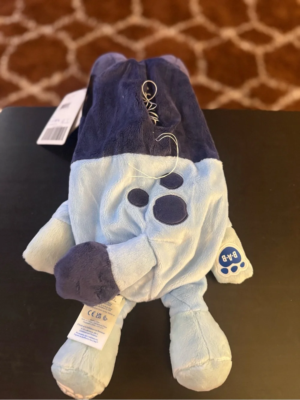 New Build  A Bear Bluey unstuffed